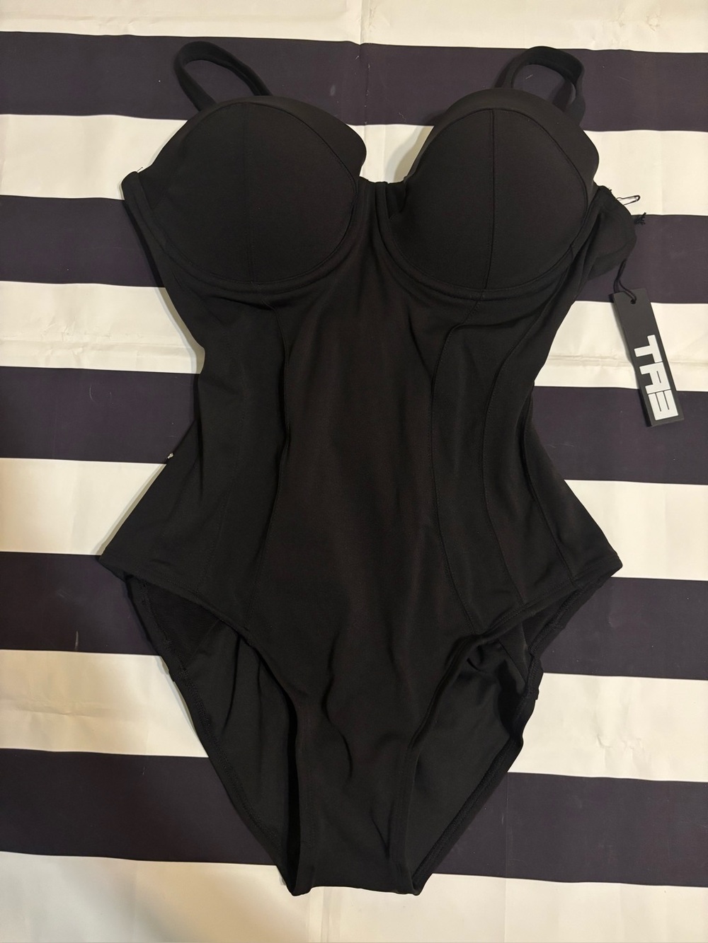 BNWT TA3 Lushy One Piece SwimSuit Medium Short D/DD Cup